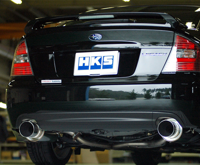 HKS SILENT Hi-Power BL5 EJ20 Turbo (Rear + Center) Catback HKS