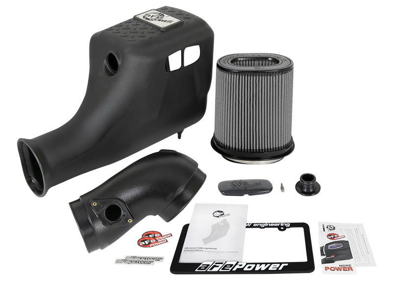 aFe MagnumForce Stage 2 Si Cold Intake System w/PDS 03-07 Ford Diesel Trucks V8-6.0L Cold Air Intakes aFe