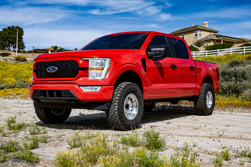 ICON 21-24 Ford F150 4WD 2.75-3.5in Stage 2 Suspension System - Tubular UCA Coilovers ICON