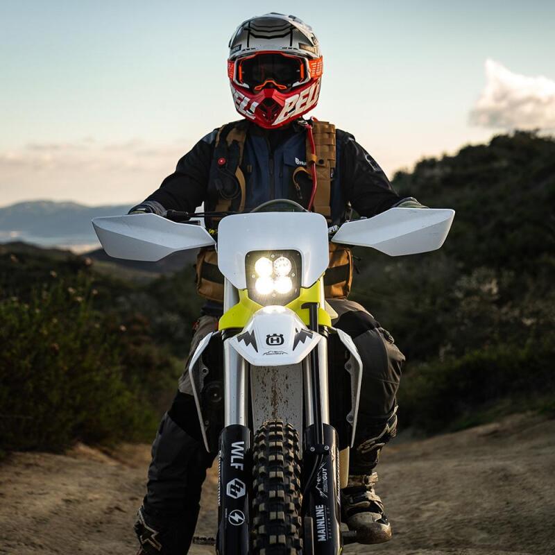 Baja Designs 2024 Husqvarna FE350S/FE350W/FE450 XL80 (D/C) Headlight Kit Light Bars & Cubes Baja Designs
