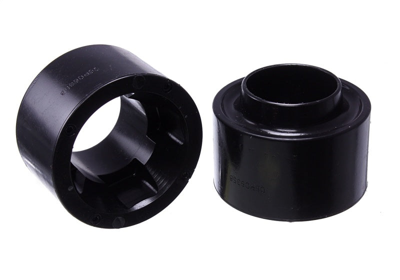 Energy Suspension 07-17 Jeep Wrangler (JK) Black Front Coil Spring Spacer 1-3/4in Lift Set Bushing Kits Energy Suspension