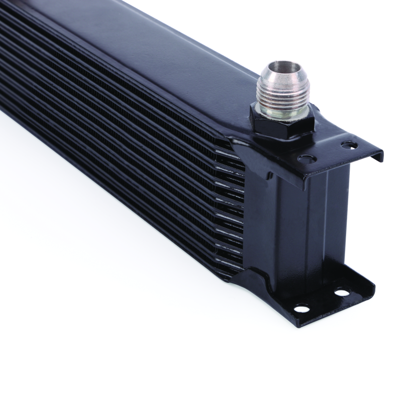 Mishimoto Universal 10 Row Oil Cooler - Black Oil Coolers Mishimoto