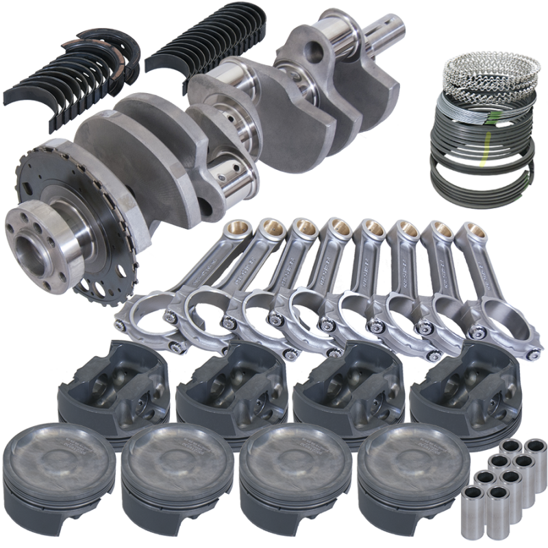 Eagle Chevy LS1 4.000in Crank 24 Tth Reluctor 6.125in I-Beam Rods 3.905in Pistons Rotating Assembly Rotating Assemblies Eagle