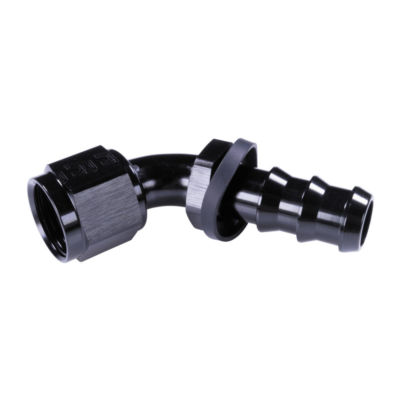 Russell 10AN Twist-Lok 60 Degree Hose End - Black Hoses Russell