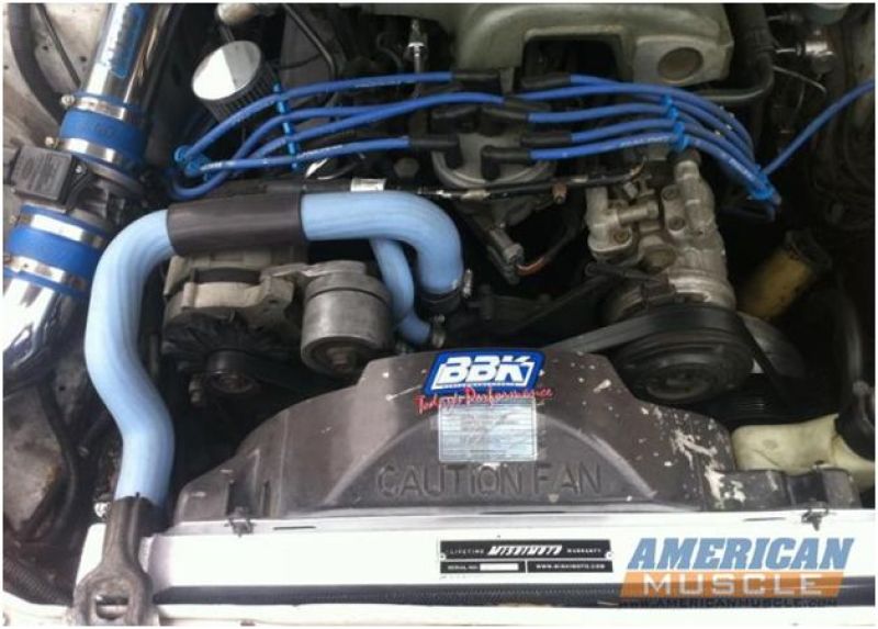 Mishimoto 79-93 Ford Mustang Manual Aluminum Radiator Radiators Mishimoto