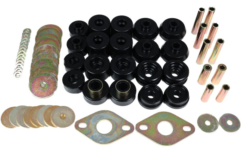 Energy Suspension 96-99 Toyota 4Runner 2WD/4WD Black Body Mount Bushing Set Bushing Kits Energy Suspension
