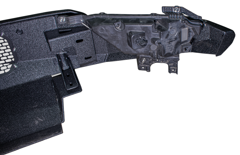 Fishbone Offroad 2021+ Ford F150 Front Bumper - Black Bumpers - Steel Fishbone Offroad