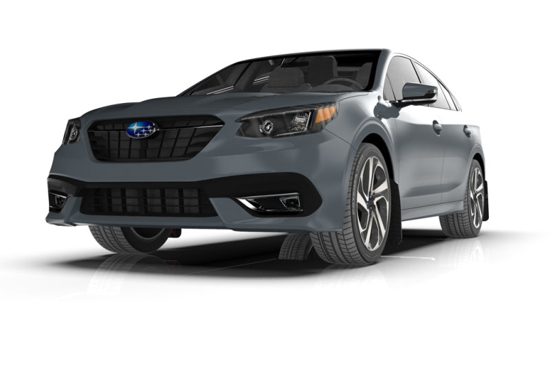 Rally Armor 20-25 Subaru Legacy Black UR Mud Flap w/Grey Logo Mud Flaps Rally Armor