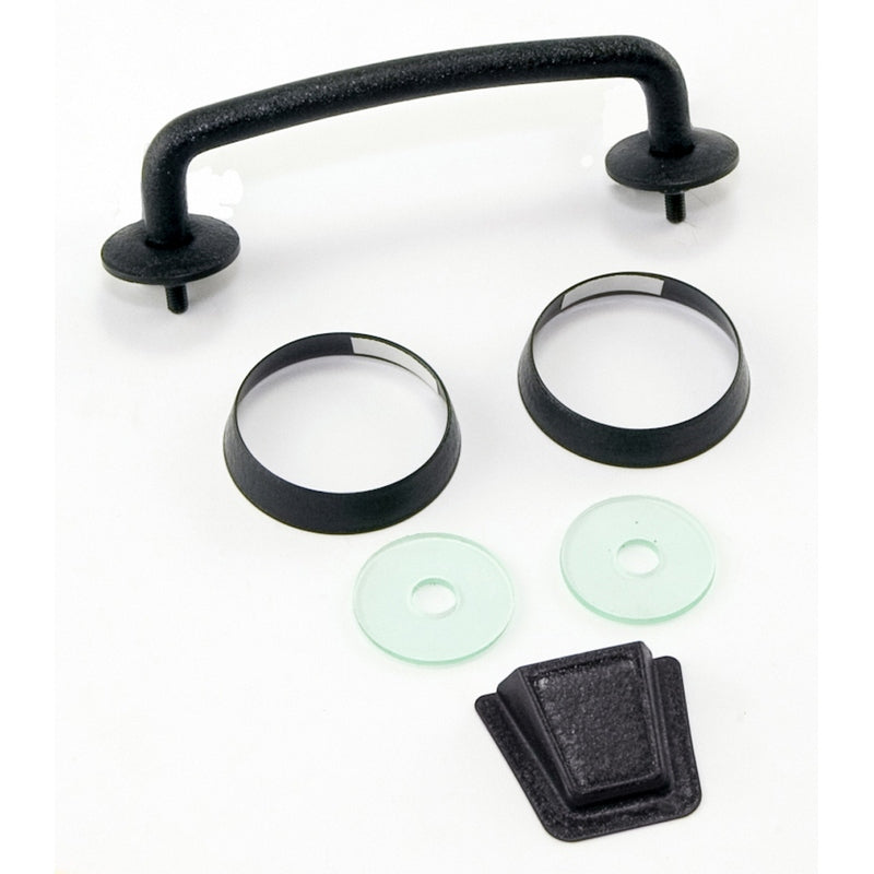 Rugged Ridge 07-12 Jeep Wrangler JK Textured Black Windshield Tie Down Kit Tie Rods Rugged Ridge