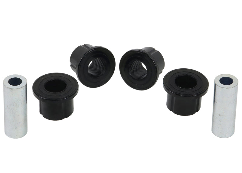 Whiteline Plus 12/05+ Nissan Frontier/XTerra Rear Spring - Eye Front Bushing Spring Insulators Whiteline