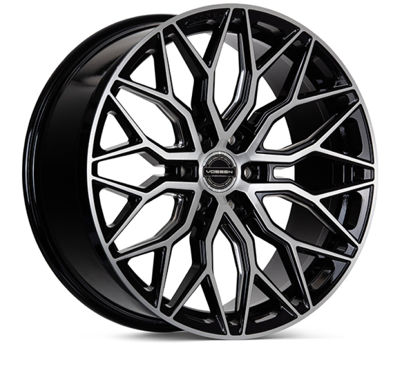 Vossen HF6-3 20x9.5 / 6x135 / ET15 / Deep Face / 87.1 - Brushed Gloss Black Wheel Wheels - Forged Vossen