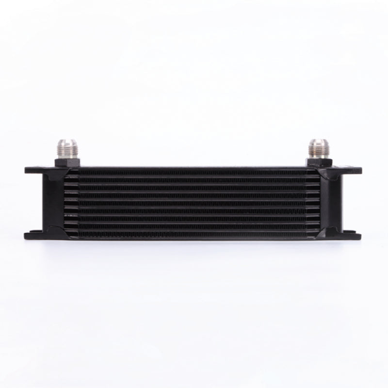Mishimoto Universal 10 Row Oil Cooler - Black Oil Coolers Mishimoto