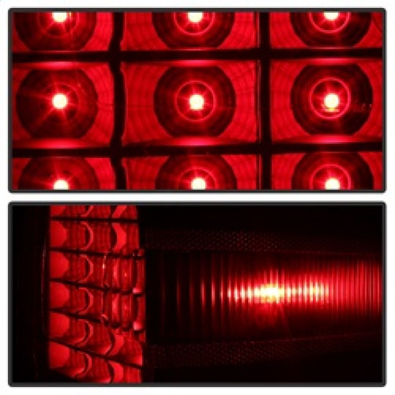 xTune Chevy 1500 14-16 / Silverado 2500HD/3500HD LED Tail Lights - Black Smoked ALT-JH-CS14-LED-BSM Tail Lights SPYDER