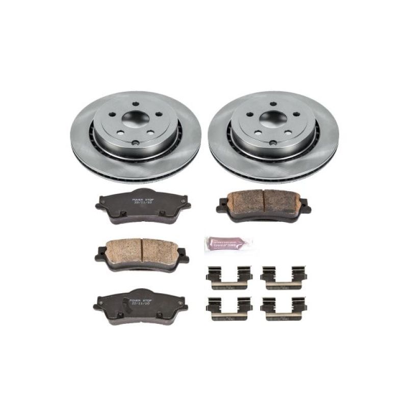 Power Stop 11-17 Chevrolet Caprice Rear Autospecialty Brake Kit Brake Kits - OE PowerStop