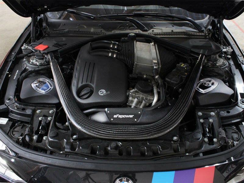aFe Momentum Pro 5R Cold Air Intake System 15-18 BMW M3/M4 (F80/82/83) L6-3.0L (tt) S55 Cold Air Intakes aFe