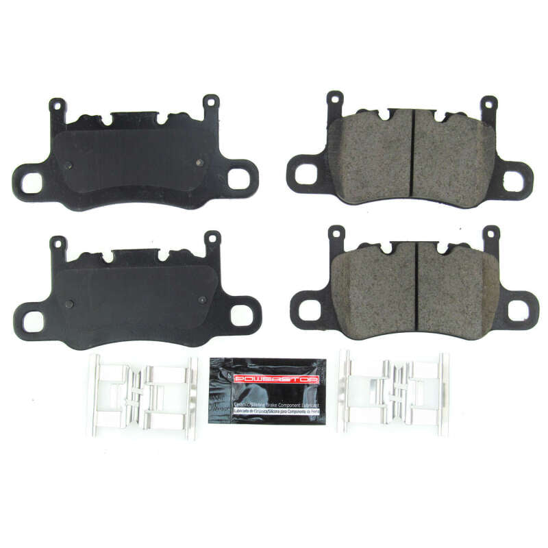 Power Stop 2017 Porsche Panamera Rear Z23 Evolution Sport Brake Pads w/Hardware Brake Pads - Performance PowerStop