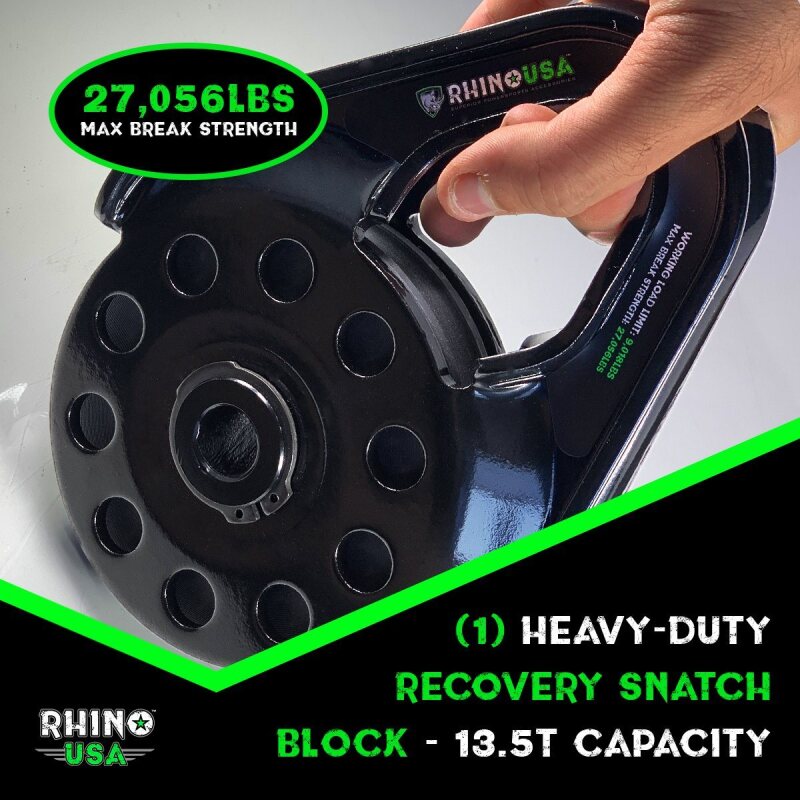 Rhino USA Snatch Block Cargo Tie-Downs Rhino USA