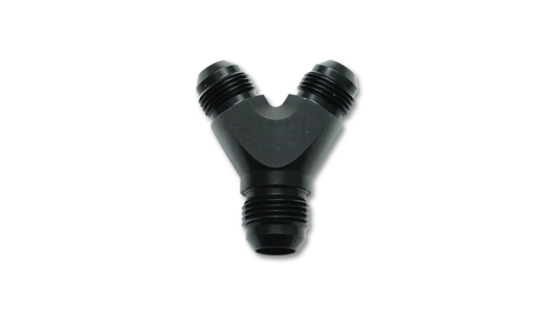 Vibrant -4AN x -3AN x 3AN Y-Adapter Fitting - Aluminum Fittings Vibrant