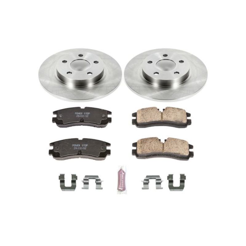 Power Stop 98-02 Cadillac Seville Rear Autospecialty Brake Kit Brake Kits - OE PowerStop