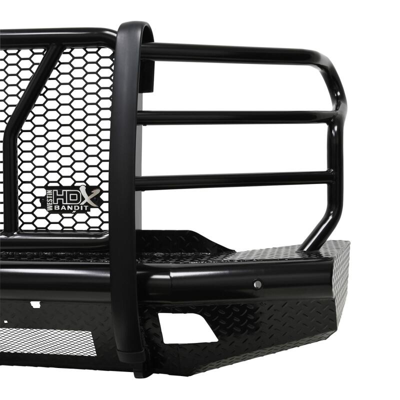 Westin 20-21 Chevrolet 2500/3500 HDX Bandit Front Bumper - Black Bumpers - Steel Westin