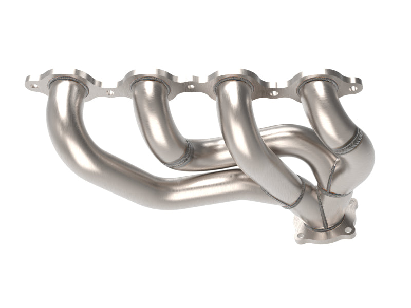 aFe Twisted 1-3/4in 304SS Shorty Header 16-21 Chevy Camaro SS 6.2L V8 Headers & Manifolds aFe