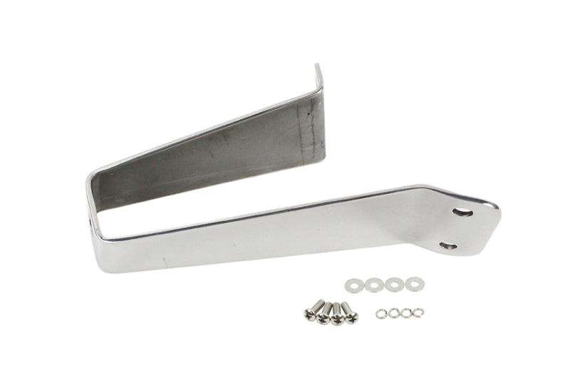 Kentrol 76-95 Jeep Wrangler YJ Tailgate Tire Stop - Polished Silver Tailgate Accessories Kentrol