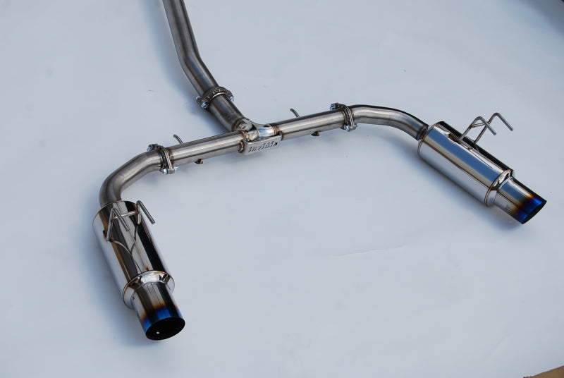 Invidia 2022+ Honda Civic Si (1.5T) 70mm N1 Cat Back Exhaust - Burnt TI Tips Catback Invidia