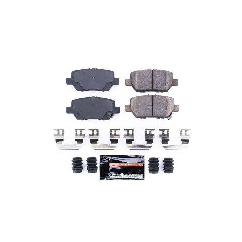 Power Stop 05-12 Acura RL Rear Z23 Evolution Sport Brake Pads w/Hardware Brake Pads - Performance PowerStop