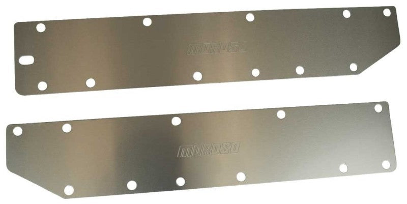 Moroso Chrysler Gen 3 HEMI 5.7/6.2/6.4 Exhaust Block Off Storage Plate - Pair Block Off Plates Moroso