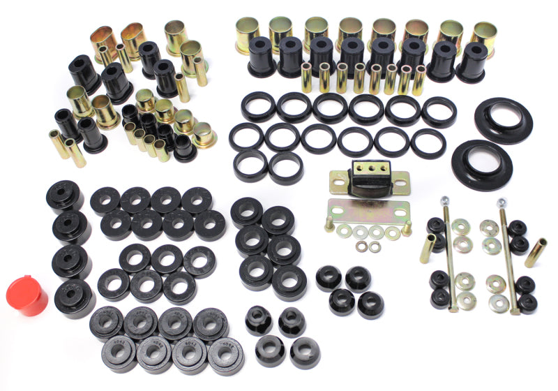 Energy Suspension 66-72 Chevelle Black Hyper-flex Master Bushing Set Bushings - Full Vehicle Kits Energy Suspension