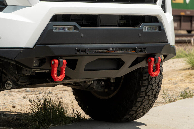 DV8 Winch Fairlead Cover Plate - Micro Texture Black Winch Accessories DV8 Offroad