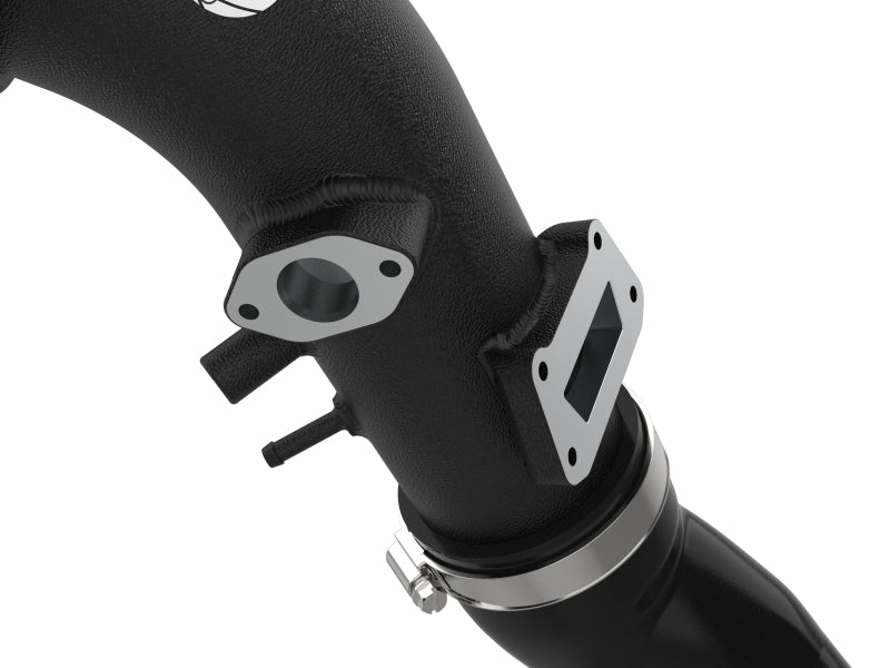 aFe 19-22 Hyundai Veloster N L4 2.0L (t) BladeRunner Aluminum Hot & Cold Charge Pipe Kit - Black Intercoolers aFe