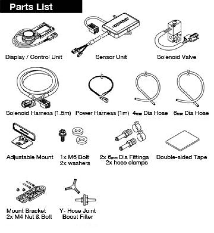 GReddy Optional Profec Cone Muffler/Filter Outlet Fitting 1/8BSP Boost Controllers GReddy