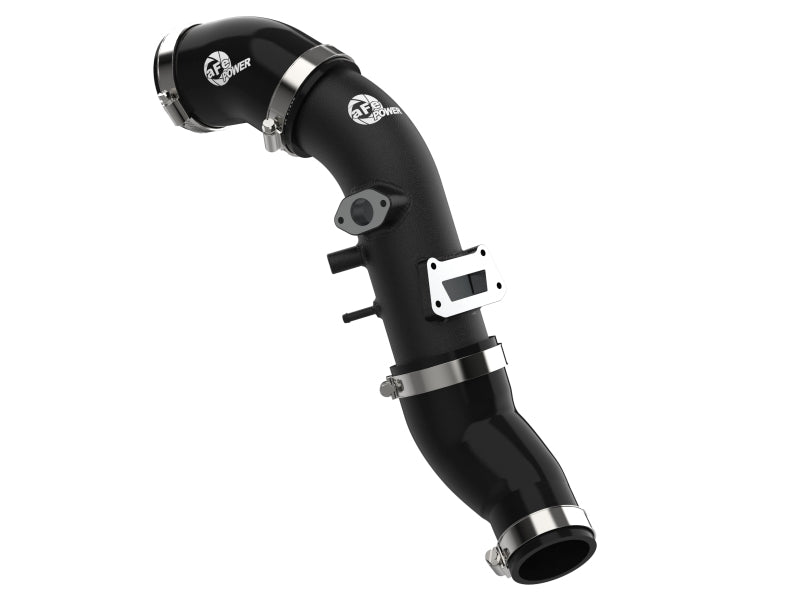 aFe 19-22 Hyundai Veloster N L4 2.0L (t) BladeRunner 2-3/4in Aluminum Cold Charge Pipe - Black Intercoolers aFe