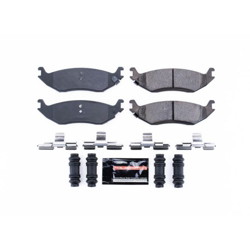 Power Stop 07-09 Chrysler Aspen Rear Z23 Evolution Sport Brake Pads w/Hardware Brake Pads - Performance PowerStop