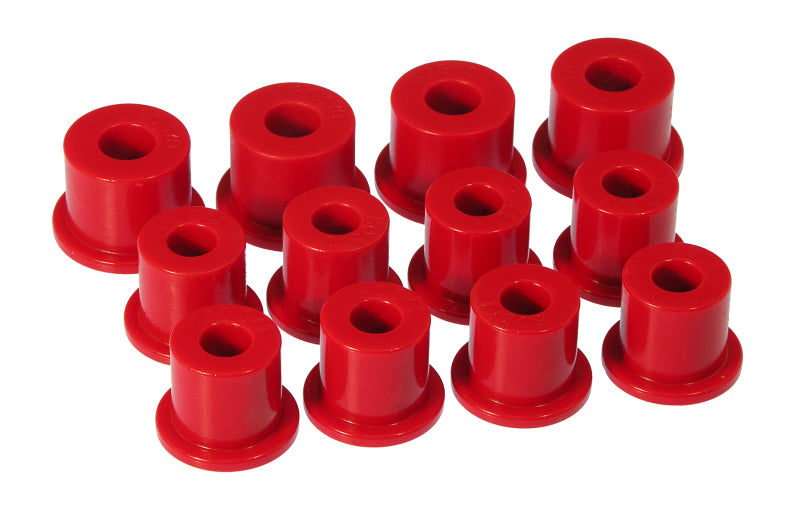 Prothane 80-86 Nissan 720 2/4wd Spring & Shackle Bushings - Red Bushing Kits Prothane
