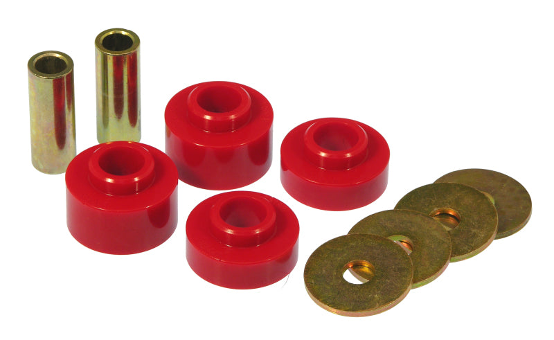 Prothane 99-04 Ford Cobra IRS Front Diff Bushings - Red Bushing Kits Prothane