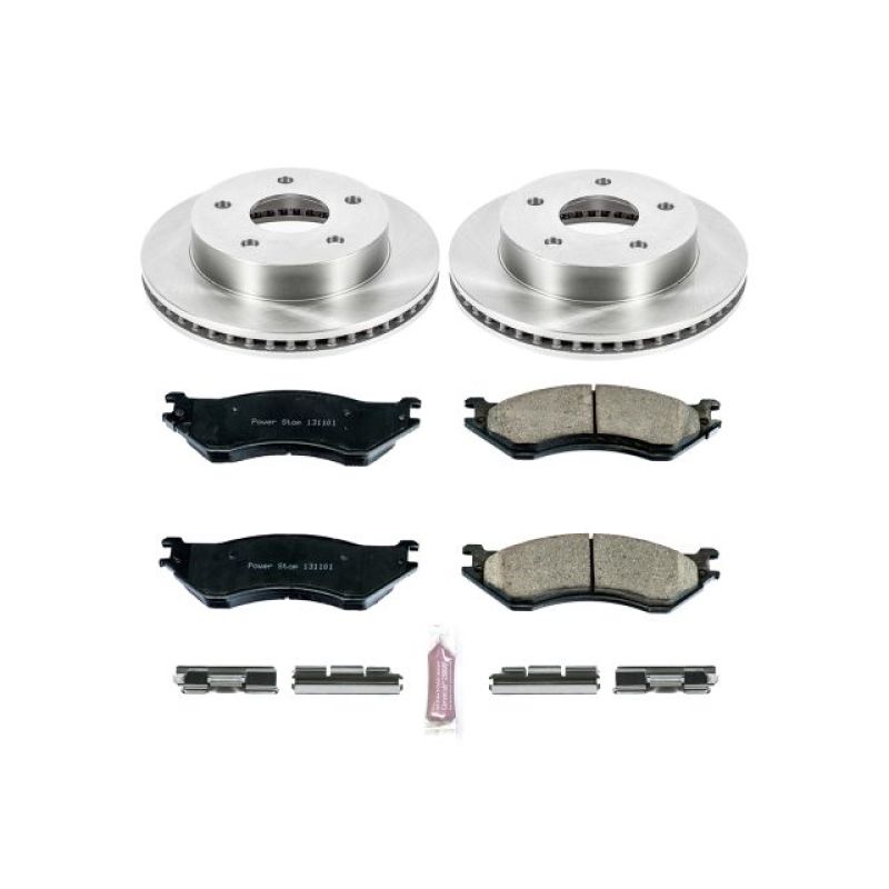 Power Stop 00-01 Dodge Ram 1500 Front Autospecialty Brake Kit Brake Kits - OE PowerStop