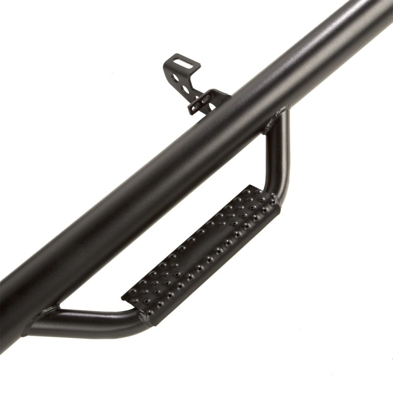 Rugged Ridge Spartan Nerf Bar Textured Black 18-20 Jeep Wrangler JL 4 Door Nerf Bars Rugged Ridge