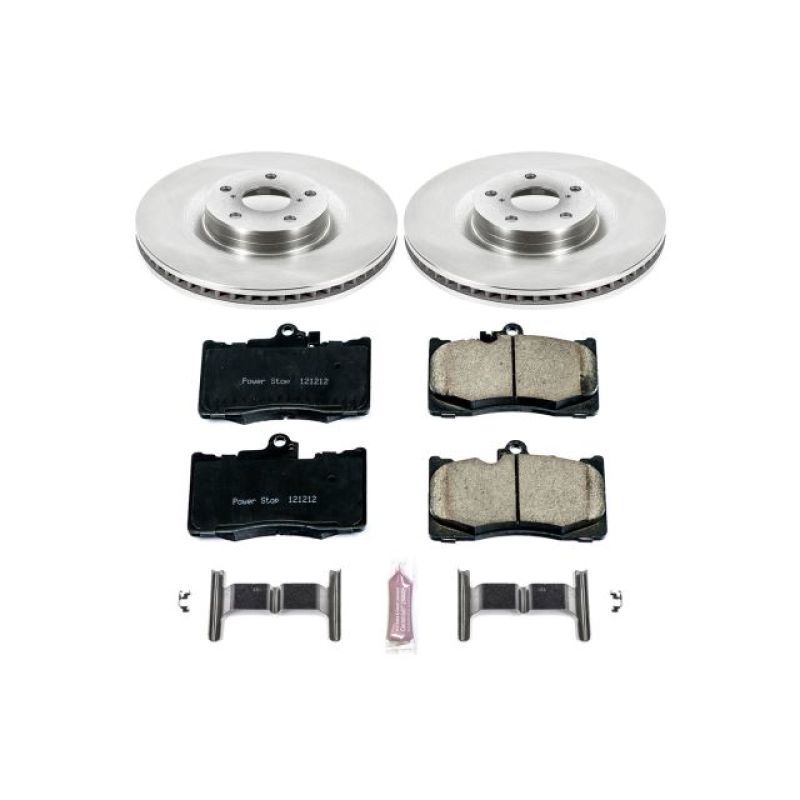 Power Stop 13-19 Lexus GS350 Front Autospecialty Brake Kit Brake Kits - OE PowerStop