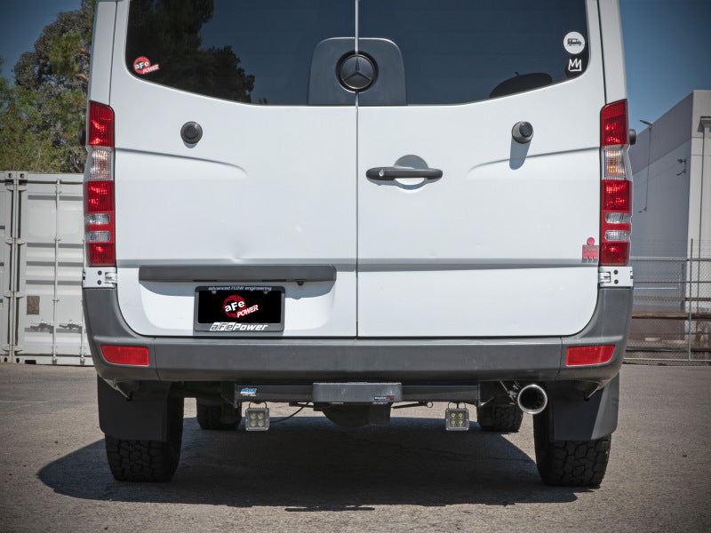 aFe Vulcan Series 3in 304SS DPF-Back Exhaust 10-25 MB Sprinter 2500/3500 V6-3.0L w/ Polished Tips DPF Back aFe