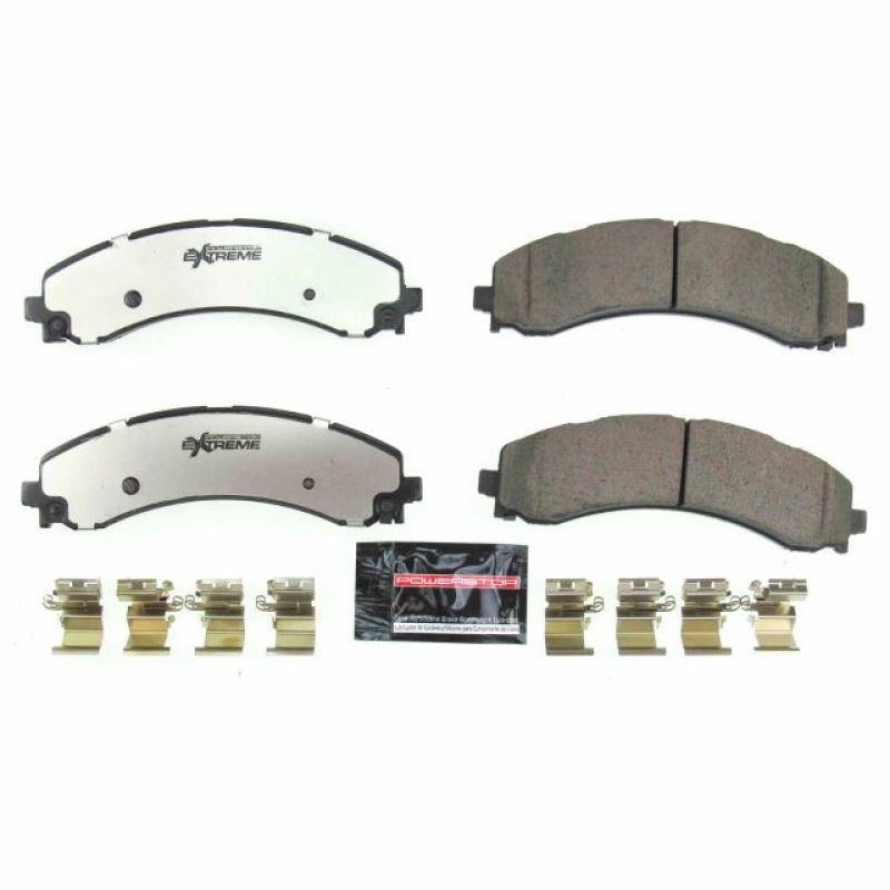 Power Stop 2019 Ram 3500 Rear Z36 Truck & Tow Brake Pads w/Hardware Brake Pads - Performance PowerStop