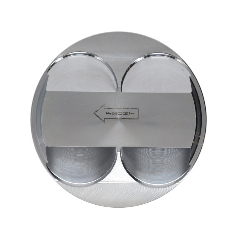 Manley 03-07 Nissan 350Z/Maxima 81.4mm Stroker 95.75mm +.25 Bore 11.0:1 Dome Piston Set w/Rings Piston Sets - Forged - 6cyl Manley Performance