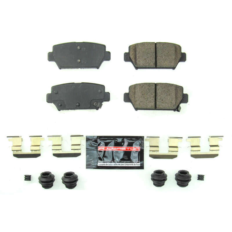 Power Stop 2019 Mitsubishi Eclipse Cross Rear Z23 Evolution Sport Brake Pads w/Hardware Brake Pads - Performance PowerStop