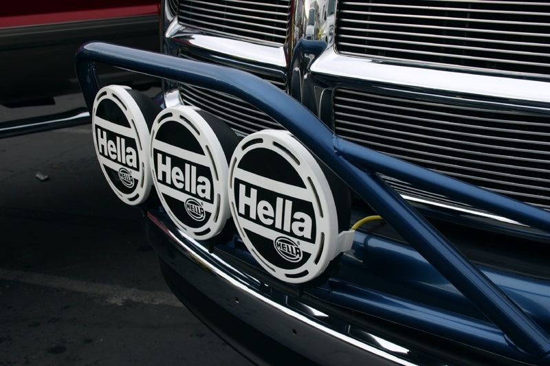 Hella Rallye 4000 series BlackEuro Beam 12V Halogen Lamp with Position Lamp Driving Lights Hella