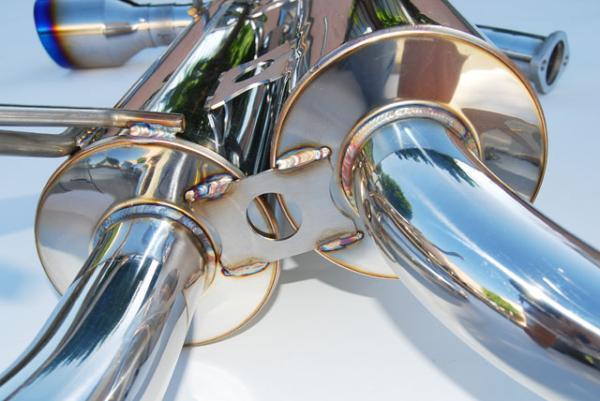 Invidia 02-08 Nissan 350z Gemini Rolled Titanium Tip Cat-back Exhaust Catback Invidia