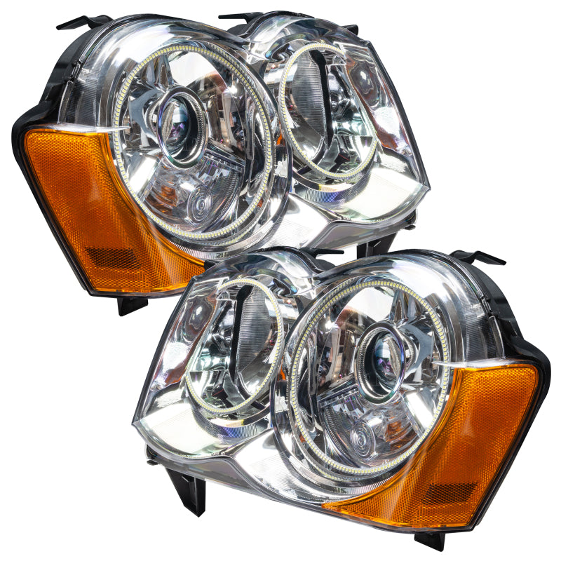 Oracle 08-10 Jeep Grand Cherokee SMD HL - HID - ColorSHIFT Headlights ORACLE Lighting