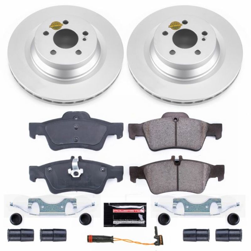 Power Stop 12-18 Mercedes-Benz CLS550 Rear Z23 Evolution Sport Coated Brake Kit Brake Kits - Performance D&S PowerStop