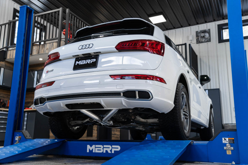 MBRP 18-21 Audi SQ5 3.0T Dual Rear Exit 2.5in Axle Back - T304 Axle Back MBRP