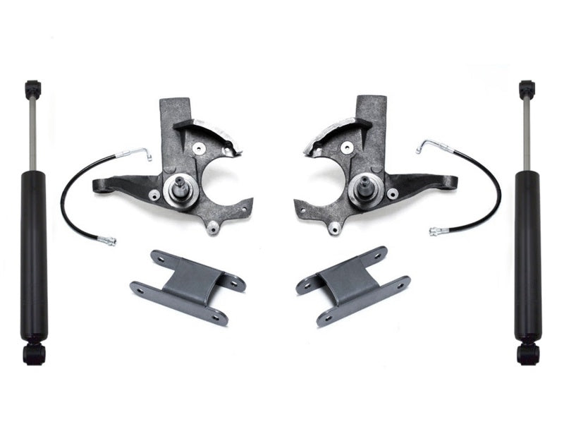 MaxTrac 82-04 Chevrolet S-10 2WD 3in/1in Spindle Lift Kit Steering Knuckles & Spindles Maxtrac